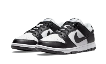 DUNK LOW NEXT NATURE - BLACK WHITE